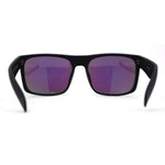 Mens OG Flat Top Rectangle Gangster Mob Shade Sunglasses