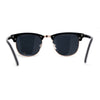 Mens Hipster Classic Half Horn Rim Iconic Sunglasses