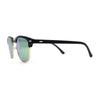 Mens Hipster Classic Half Horn Rim Iconic Sunglasses