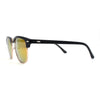 Mens Hipster Classic Half Horn Rim Iconic Sunglasses