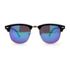 Mens Hipster Classic Half Horn Rim Iconic Sunglasses