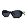 Womens Mod Classic Retro Rectangular Trendy Fashion Sunglasses