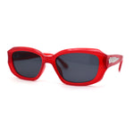 Womens Mod Classic Retro Rectangular Trendy Fashion Sunglasses