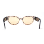 Womens Mod Square Rectangular Cat Eye Sunglasses