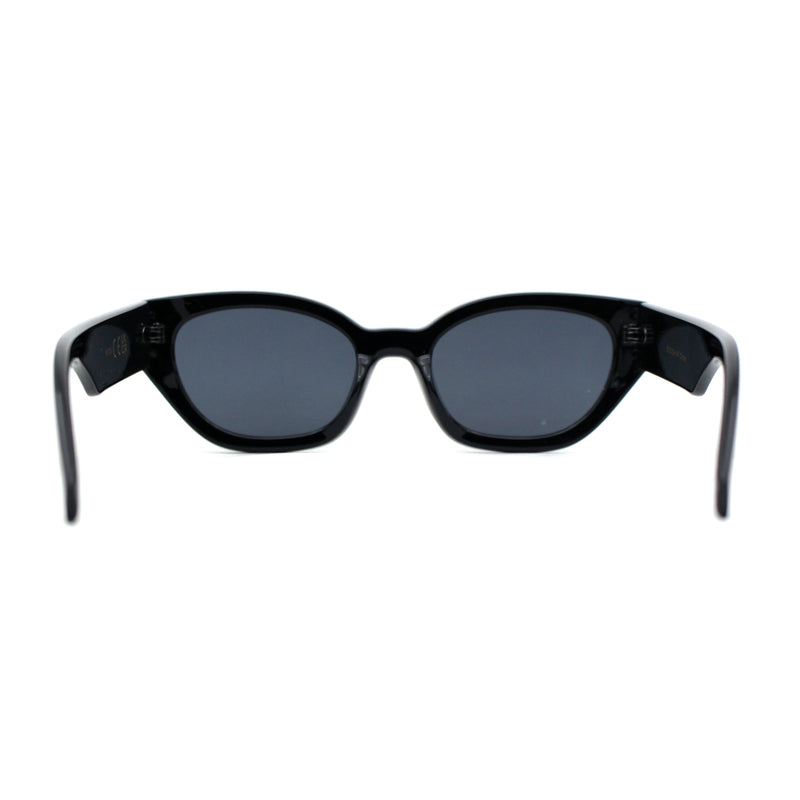 Womens Mod Square Rectangular Cat Eye Sunglasses