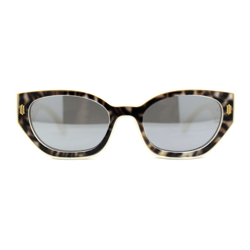 Womens Mod Square Rectangular Cat Eye Sunglasses