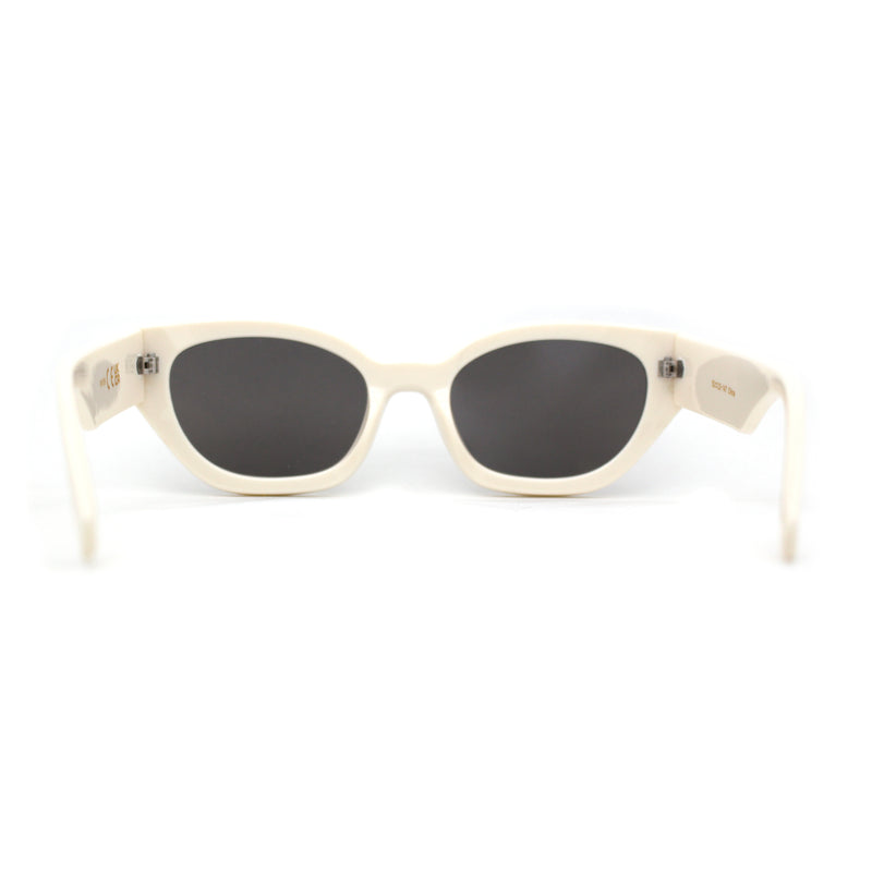 Womens Mod Square Rectangular Cat Eye Sunglasses