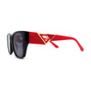 Womens Luxury Fashion Oversize Thick Temple Horn Rim Diva Sunglasses