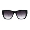 Womens Luxury Fashion Oversize Thick Temple Horn Rim Diva Sunglasses