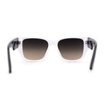 Womens Luxury Fashion Oversize Thick Temple Horn Rim Diva Sunglasses