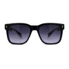 Hipster Retro Vintage Style Fashion Rectangle Horn Rim Sunglasses