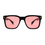 Hipster Retro Vintage Style Fashion Rectangle Horn Rim Sunglasses