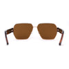 Womens Metal Rim Oversize Mafia Mob Fashion Sunglasses