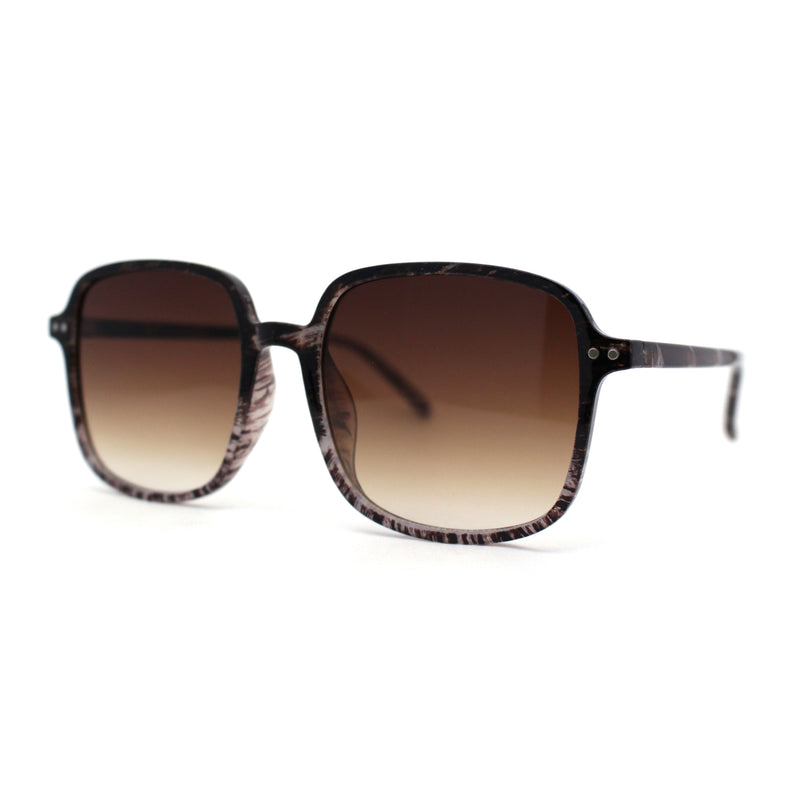 Womens Classy Thin Plastic Large Rectangle Simple Fashion Sunglasses