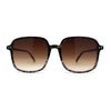 Womens Classy Thin Plastic Large Rectangle Simple Fashion Sunglasses