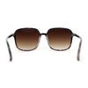 Womens Classy Thin Plastic Large Rectangle Simple Fashion Sunglasses