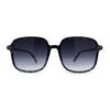 Womens Classy Thin Plastic Large Rectangle Simple Fashion Sunglasses