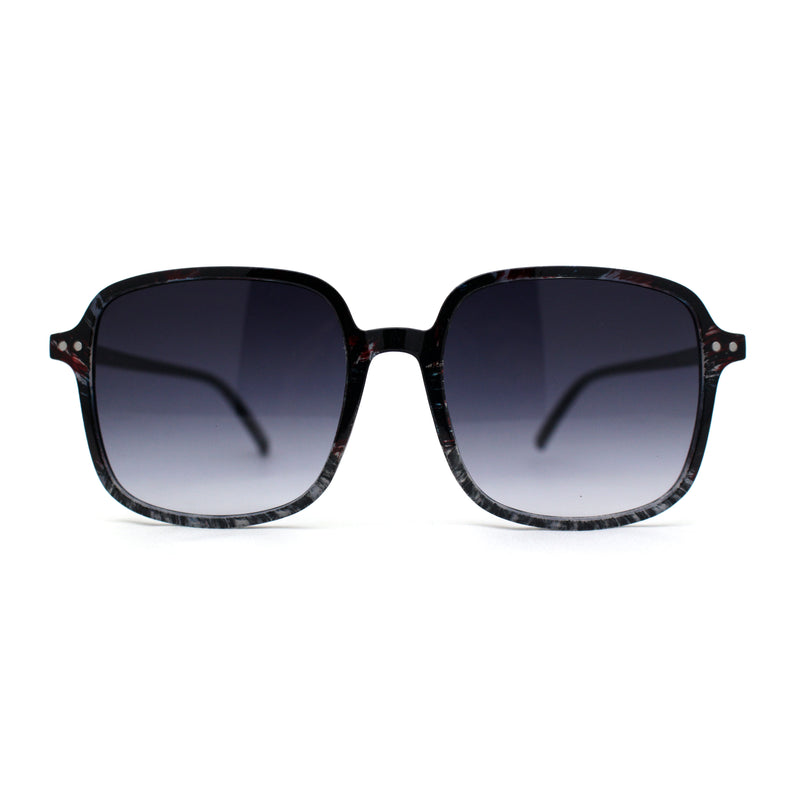 Womens Classy Thin Plastic Large Rectangle Simple Fashion Sunglasses