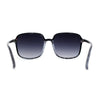 Womens Classy Thin Plastic Large Rectangle Simple Fashion Sunglasses