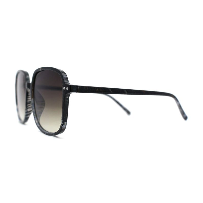 Womens Classy Thin Plastic Large Rectangle Simple Fashion Sunglasses