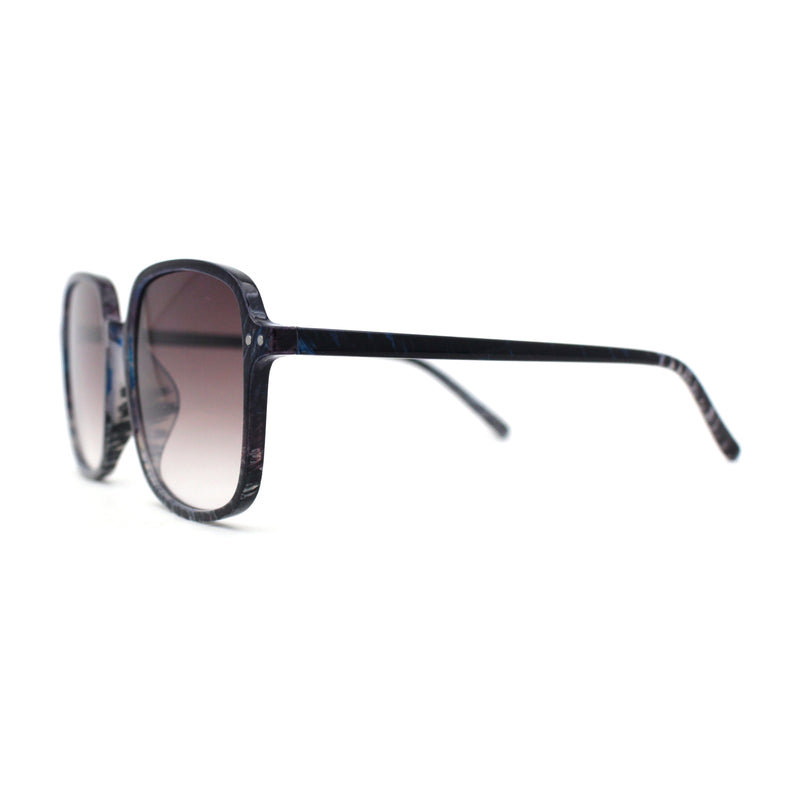 Womens Classy Thin Plastic Large Rectangle Simple Fashion Sunglasses