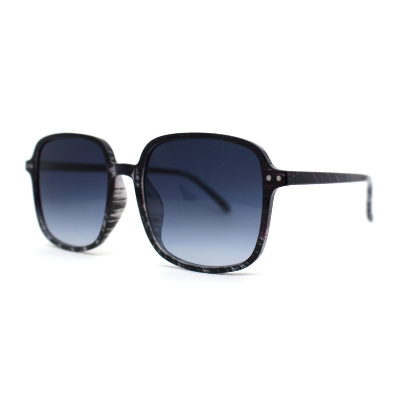 Womens Classy Thin Plastic Large Rectangle Simple Fashion Sunglasses