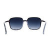 Womens Classy Thin Plastic Large Rectangle Simple Fashion Sunglasses