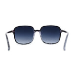 Womens Classy Thin Plastic Large Rectangle Simple Fashion Sunglasses
