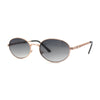 Oval Round Hipster Retro Metal Rim Luxury Pimp Sunglasses