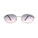 Oval Round Hipster Retro Metal Rim Luxury Pimp Sunglasses