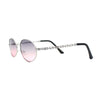 Oval Round Hipster Retro Metal Rim Luxury Pimp Sunglasses