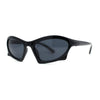 Trendy Iconic 90s Wrap Around Sport Plastic Sunglasses