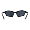 Trendy Iconic 90s Wrap Around Sport Plastic Sunglasses