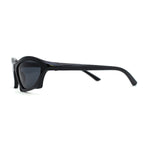 Trendy Iconic 90s Wrap Around Sport Plastic Sunglasses