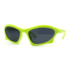 Trendy Iconic 90s Wrap Around Sport Plastic Sunglasses