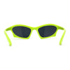 Trendy Iconic 90s Wrap Around Sport Plastic Sunglasses