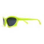 Trendy Iconic 90s Wrap Around Sport Plastic Sunglasses