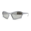 Trendy Iconic 90s Wrap Around Sport Plastic Sunglasses