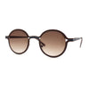 Retro 90s Style Round Thin Metal Rim Contemporary Fashion Sunglasses