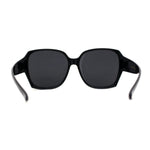 Polarized Large Oversized Barricade Rectangle Fit Over OTG Sunglasses