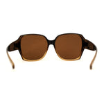 Polarized Large Oversized Barricade Rectangle Fit Over OTG Sunglasses