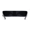 Cyclops Shield Mirror Lens Plastic Wrap Sunglasses