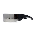 Cyclops Shield Mirror Lens Plastic Wrap Sunglasses