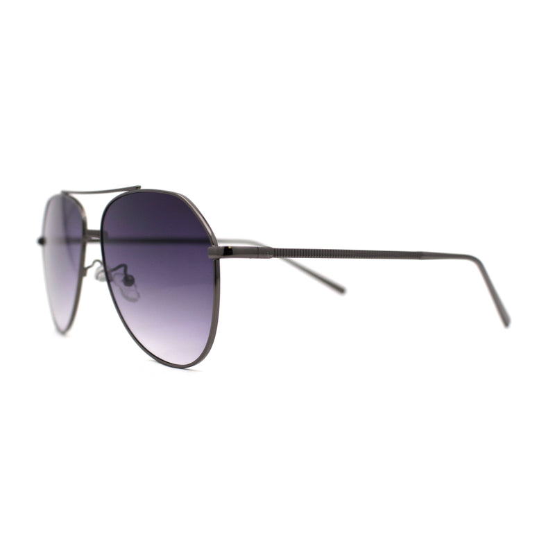 Unisex Luxury Designer Fashion Air Force Metal Rim Officers Sunglasses