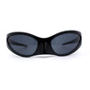 Super Unique Trendy 90s Sport Style Wrap Around Plastic Sunglasses