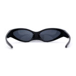 Super Unique Trendy 90s Sport Style Wrap Around Plastic Sunglasses