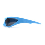 Super Unique Trendy 90s Sport Style Wrap Around Plastic Sunglasses