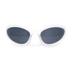 Super Unique Trendy 90s Sport Style Wrap Around Plastic Sunglasses