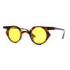 Retro Vintage Micro Circle Lens Hippie Pimp Plastic Sunglasses