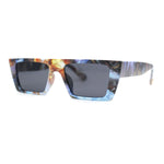 80s Simple Square Angular Flat Top Rectangle Pow Sunglasses Pop Art Print